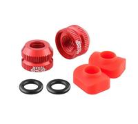 2PCS Bicycle Vacuum Tire Valve Nut Vicil Inner Tube Valve Seal Ring and Pad Valve Fixed Washing Machine