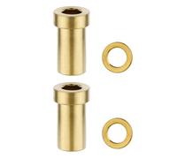 2Pcs Bicycles Brake Caliper C Clamp Fixed Nut Road Bike C Brake Pivots Nut With Washer Metal Alloy Nut Enduring