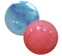 2Pcs Big Bouncy Balls - 8.7 Inch Inflatable Rubber Balls, Perfect for Park, Backyard, Beach, Party Favors, Outdoor Play