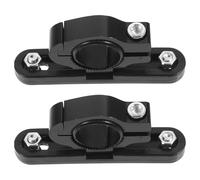 2pcs Bike Black Bottle Cage Adapter Handlebar Mount, for Alloy
