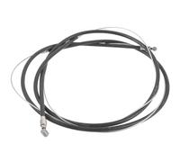 2pcs Bike Brake Cable for Bicycles, Steel Plastic Black Safety Brake | Front and Rear Lines, Road Use, Instant Stopping Response, Heat and Cold Resistance, Repair Accessory
