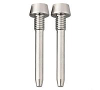 2Pcs Bike Brake Pad Retaining Pin Oil Disc Brake Caliper Bolt Pin Screw for Magura MT2/4/5/6/8(TITANIUM)
