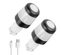2pcs Bike Handlebar Ends Light with High Brightness Easy Installation Bar End Turning Light E Scooter Indicator for E-Scooters