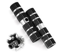 2Pcs Bike Pegs, Aluminum Alloy Mountain Bike Foot Pegs, Anti-slip Rear Feet Pedals, Stunt Pegs Scooter Accessories for Mountain Biking
