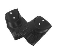 2pcs Bike Rear Mud Flap Rubber Fender for Rear Wheel Black