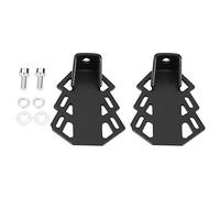 2PCS Bike Rear Pedals, Bicycle Foot Peg with 5mm Hole Rear Seat Footrest Anti Slip Foot Rest Cycling Accessories for Mountain Bike