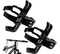 2Pcs Bike Water Bottle Holder, 360 Degree Rotating Practical Bike Cup Holder, Lightweight Water Bottle Cages for Bicycles Stroller WalkerBike