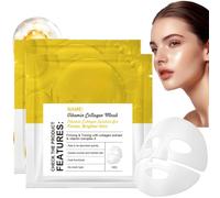 2PCS Bio Collagen Face Mask Overnight,Deep Collagen Overnight Hydrating Face M/ask,Soothing & Hydrating Overnight Hydrogel Ma/sk,Colla/gen Night Wrapping Mas/k,Korean Collage/n Face Mask