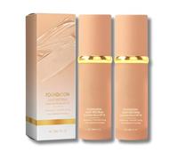2pcs Bio-Mimic Foundation 4 In 1 Liquid Foundation Moisturizing Full Coverage Spf 50+ Lasting Wear Anti Pollution Face Foundations Bio-mimic Ligh Foundation Waterproof Colour ChangingFoundation