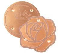 2Pcs Bird Bath Copper Disk - 1mm Thick 99.9% Pure Copper Purification Disc, 100mm Universal Self-Cleaning Water Cleaner for Outdoor Birdbaths, Fountains & Bowls All Season(Style D)