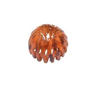 2pcs Bird Nest Hair Rings, Magic Lazy Hair Braider Tool, Expandable Ponytail Clips, Practical Hair Accessories for Women(Light Grey)