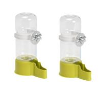 2PCS Bird Water Feeder Auto Automatic Waterer for Various Species Safe and Simple Installation Clear Watering Tool Bird Waterer