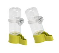 2PCS Bird Water Feeder Auto Automatic Waterer for Various Species Safe and Simple Installation Clear Watering Tool Bird Waterer