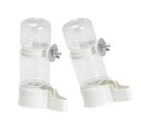 2PCS Bird Water Feeder Auto Automatic Waterer for Various Species Safe and Simple Installation Clear Watering Tool Parrots Water Dispenser