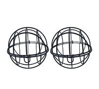 2PCS Birdcage Shape Bird Feeder Outdoor Hanging Feeders SquirrelProof for Wild Backyard Decoration Cage Indoor and