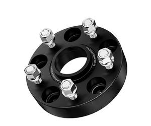 2pcs Black 7075 Wheel Spacer Adapter PCD 5x100-57.1 M14X1.5 For MG For ZST For Astor Wheel Spacers(2piece 20mm(7075))