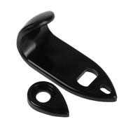 2pcs Black ABS Large Thumb Pick Finger Rest For Alto Saxophone Sax Woodwind Musical Instruments Parts Accessories