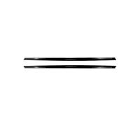 2Pcs Black ABS Side Skirt Spoiler Lip Body Kit For 2016-2021 For M2 F87 Car Modification Side Skirts