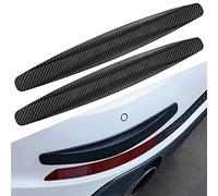 2PCS Black Bumper Guard Strip - Anti-Collision Patch, Scratch-Resistant Protector Trim, Universal for Cars SUV Pickup Truck