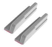 2pcs Black Cabinet Foot Pull for Full Overlay Doors and Trash Drawers | Plastic Build, Touchless Foot-operated Design, Modern Simple Style, for Bathrooms and Busy Households