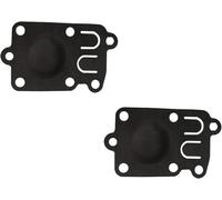2Pcs Black Carburetor Diaphragm Replaces Briggs and Stratton 272538 for 3-5 HP Horizontal Pulsa-Jet Engines Lawn Mower Accessories