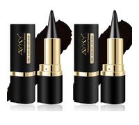 2PCS Black Eyeshadow Pencil Set, Highly Pigmented Long Lasting Smudge-proof Smoky Cream Eyeshadow Pen for Women (#2PCS)