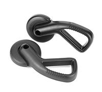 2pcs Black Fit for Seat Adjust Lever Fit for Citroen C2 - Durable Replacement Knobs for Car for Seat Adjustment