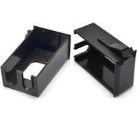 2Pcs Black Guitar Pickup Battery Box -7545R Acoustic Guitar Pickup Battery Box -Pickup Shell Cover Installed on Guitar Bass with 9V Battery Box -Guitar Pickup Parts Replacement