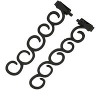 2Pcs Black Hair Braiding Tool,Fashion Hair Styling Clip,DIY Styling Ponytail,Braid Tool for Hair Women,DIY French Hair Braiding for Women Girls,Hair Care,Accessories,Bun and Crown Shapers