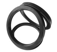 2PCS Black Hydraulic Cylinder Oil Seal Ring Nitrile Rubber Cylinder Seal Ring Thickness(18x26x5mm 2PCS)