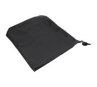 2pcs Black Oxford Cloth Rear View Mirror Cover Drawstring Design