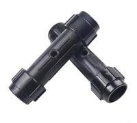 2Pcs Black Plastic Fit For Kayak Paddle Or Oars Connector Replacement Accessory With 28Mm, Detachable Paddle Joint, Canoe Paddle Connector, Paddle Coupling