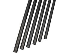 2Pcs Black PVC Plastic Pipe Tube, Length 500mm Fish Tank Aquarium Tubes Garden Irrigation Watering Fittings(10x13mm 2pcs)