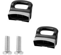 2Pcs Black Replacement Handles for Pots, Metal Pressure Pan Handle Ear Replacement Universal Pan Side Handle for Home Kitchen Cookware