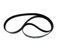 2pcs Black Ribbed PJ Model Belts for Washing Machine & Treadmill - 2.34mm Pitch Rubber Drive Belts(813mmx7)