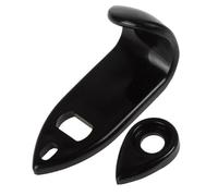 2pcs Black Rigid ABS Large Thumb Pick Finger Rest For Alto Saxophone Sax Woodwind Musical Instruments Parts Saxophone Parts