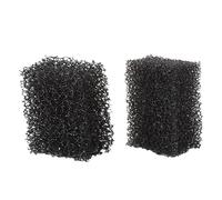 2PCS Black Scar Stipple Sponges for Lifelike Trauma Effects, Fake Stubble, Halloween Makeup with Special Effects Makeup Tool for Theater Cosplay