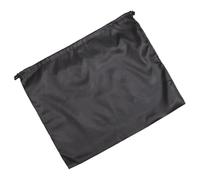2pcs Black Silk Drawstring Storage Bag 24x20 Double Rope