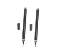 2pcs Black Universal Capacitive Pen for Tablets and Phones