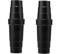 2Pcs Black Vacuum Cleaner Hose Adapter Easy To Use Vacuum Cleaner Conversion Vacuum Hose Reducers ABS Material Hose Coupler Universal Vacuum Hose Reducer，Vacuum Parts and Accessories，Vacuum Hoses