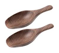 2pcs Black Walnut Coffee Measuring Scoop 15ml 0.5oz Small