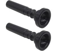 2pcs Black/White Plastic Trumpet Mouthpiece For Trumpet Accessories Trumpet Of The Dvd