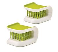 2PCS Blade Brush Knife Cleaner Non-Slip Cutlery Cleaner Brush Kitchen Washing Chopsticks Knife and Fork Brush