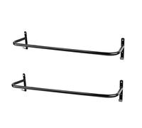 2Pcs Blanket Rack with Bridle Hooks,Wall Mounted Removable Horse Blanket Bar for Hanging Horse Blankets Pads Saddle Blankets,34 Inch