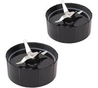 2Pcs Blender Cross Blades for Magic Bullet 250W MB1001 Series Mixer,Replacement Parts for MB-1001B, MBR-1101, MBR-1701, MBR-1702, MBR-0301 blenders