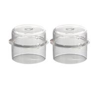 2pcs Blender Jar Lid PC Measuring Cup Cover Replacement for TM31 Kitchen Blender Accessories Measuring Cup Lids Replacement Jar Lid Cover Caps