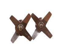 2pcs Blenders Blades,Compatible for TWK， TM-767 TM-800 JTC-767 JTC-800 Ect All Jtc Blender 2 in 1 Stainless Blade Mixer Spare Parts