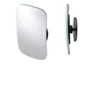 2PCS Blind Spot Mirrors for Motorcycle for Triumph Daytona 675 Speed Triple 1050 Street 800, Adjustable Convex Rear View Mirror HD Glass Frameless Wide Angle Wing Mirror,Square mirror