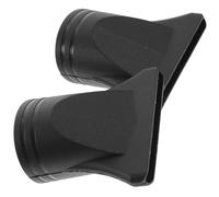2Pcs Blow Dryer Attachment Not Universal Professional Plastic Hair Dryer Hair Dryer Attachment Dryer Nozzle Replacement Narrow Concentrator Blow Flat pecial for Diameter 4.3cm to 4.5cm Diffusers