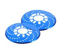 2pcs Blue Brake Disc Cover for Most Cars, Lightweight Aluminum Alloy | Easy Install, Heat Dissipation Support, Reliable Fit for Most Cars, Modification Use, Replacement Disk Plate